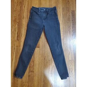 American Eagle The Dream Jean Hi Rise Skinny‎ Jegging Black Women Size 4 Regular